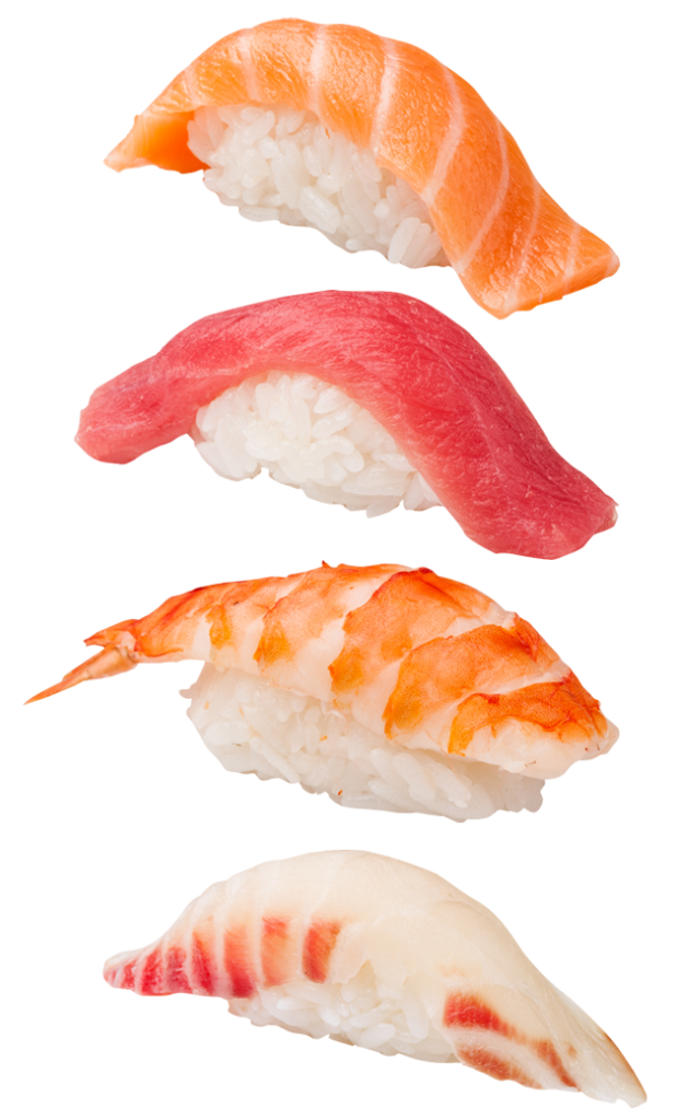 Sushi menu illustration